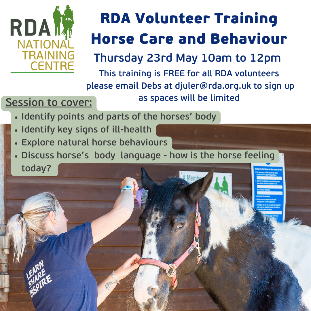 NTC Training Horse Care and Behaviour Riding for the Disabled