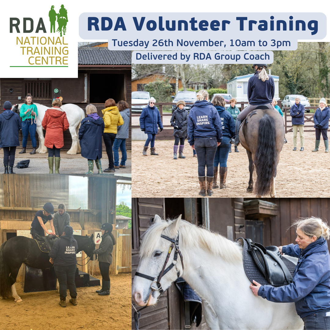 RDA Volunteer Training - all volunteer modules - Riding for the ...